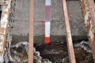 Свентский мост, уровень воды.