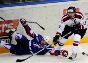 Latvijas hokeja izlase pret Franciju - 10