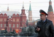 9. maija militārās parādes mēģinājums Maskavā - 12