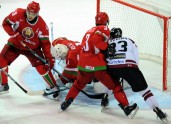 Latvijas hokejisti otro reizi pret Baltkrieviju - 27