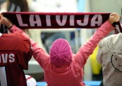 Latvijas hokejisti otro reizi pret Baltkrieviju - 36