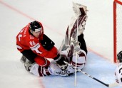 Latvijas hokeja izlase pret Šveici - 16