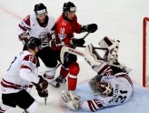 Latvijas hokeja izlase pret Šveici - 34