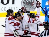 Latvijas hokeja izlase pieveic Itāliju