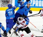 Latvijas hokeja izlase pieveic Itāliju - 11