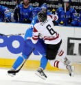 Latvijas hokeja izlase pieveic Itāliju - 15
