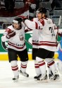 Latvijas hokeja izlase pieveic Itāliju - 22