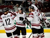 Latvijas hokeja izlase pieveic Itāliju - 23