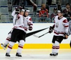 Latvijas hokeja izlase pieveic Itāliju - 31