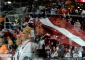 Latvijas hokeja izlase pieveic Itāliju - 38