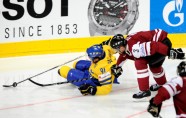 Latvijas hokeja izlase piekāpjas Zviedrijai - 2