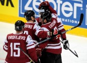 Latvijas hokeja izlase piekāpjas Zviedrijai - 9