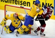 Latvijas hokeja izlase piekāpjas Zviedrijai - 13