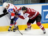 Latvijas hokeja izlase uzvar Norvēģiju