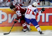 Latvijas hokeja izlase uzvar Norvēģiju - 5