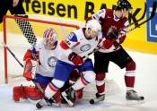 Latvijas hokeja izlase uzvar Norvēģiju - 9