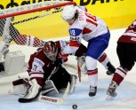 Latvijas hokeja izlase uzvar Norvēģiju - 11