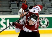Latvijas hokeja izlase uzvar Norvēģiju - 16