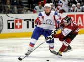 Latvijas hokeja izlase uzvar Norvēģiju - 18