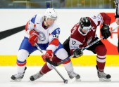 Latvijas hokeja izlase uzvar Norvēģiju - 25