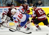 Latvijas hokeja izlase uzvar Norvēģiju - 32