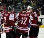 Latvijas hokeja izlase uzvar Norvēģiju - 36