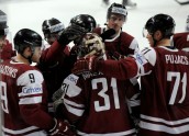 Latvijas hokeja izlase uzvar Norvēģiju - 47