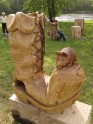 "Hercoga Jēkaba skulptūras sēdēšanai Ventas krastā"