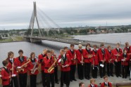 Dziesmu svētku dalībnieki Rīgas pilī - 11