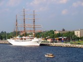 Buru kuģis SEA CLOUD II Rīgā