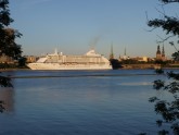 Kuģis SEVEN SEAS VOYAGER Rīgā