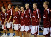 Latvijas-Polijas pārbaudes spēle basketbolā - 1