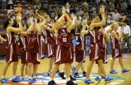Latvija-Zviedrija U20 sieviešu basketbols - 25