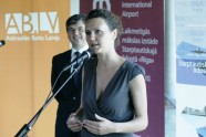 Zane Čulkstēna, biedrības „Latvijas Laikmetīgās mākslas muzejs” valdes priekšsēdētāja, izstādē "The Way"