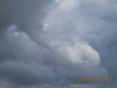Mini tornado virs Rīgas 