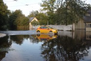 Rīgas mērs apskata plūdus Arkādijas parkā - 16