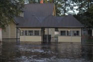 Rīgas mērs apskata plūdus Arkādijas parkā - 22