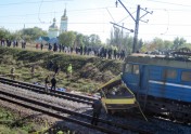 Vilciena un autobusa sadursme Ukrainā - 5