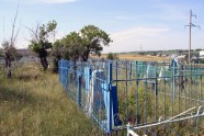 Кладбище в Усть-Таловке