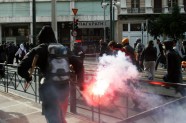 Jauniešu protesti Grieķijā - 8