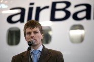 "airBaltic" iepazīstina ar jauno "Bombardier" lidmašīnu. - 20
