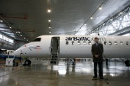 "airBaltic" iepazīstina ar jauno "Bombardier" lidmašīnu. - 21