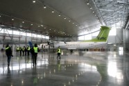"airBaltic" iepazīstina ar jauno "Bombardier" lidmašīnu. - 56