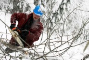 Elektrolīniju atbrīvošana no sniega un kokiem - 18