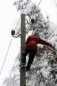 Elektrolīniju atbrīvošana no sniega un kokiem - 24