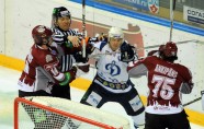 KHL spēle: Rīgas "Dinamo" pret Oļega Znaroka trenēto Maskavas "Dinamo"