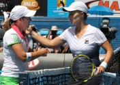 Justine Henin and Svetlana Kuznetsova