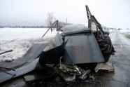 Kravas automašīnu sadursme uz Valmieras šosejas - 15