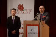 notiek Latvijas Sociāldemokrātiskās Strādnieku partijas 43. kongress 