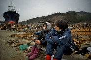 Zemestrīces un cunami sekas Japānā 